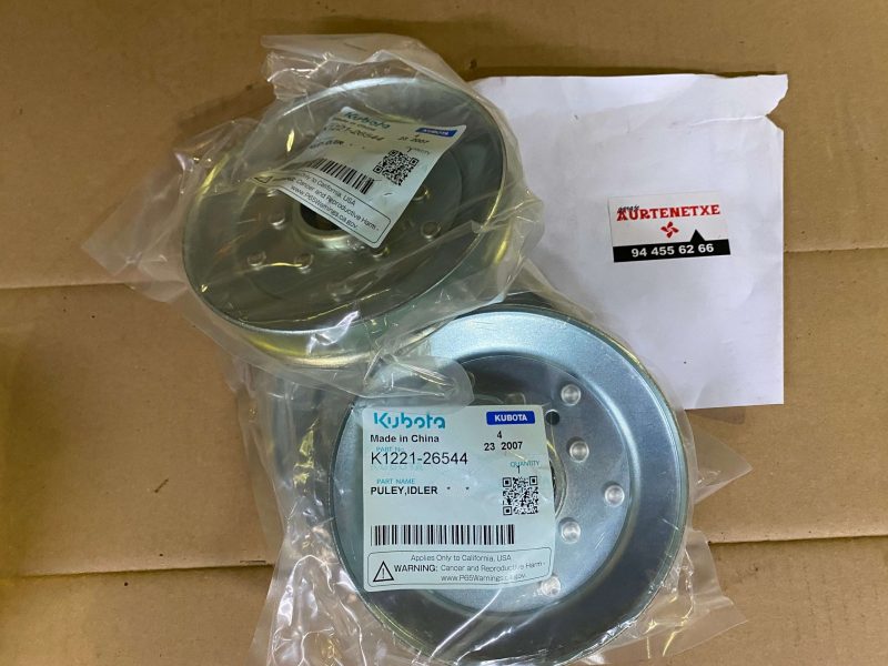 POLEA KUBOTA GR 2120 , G21 , G18 , GZD21