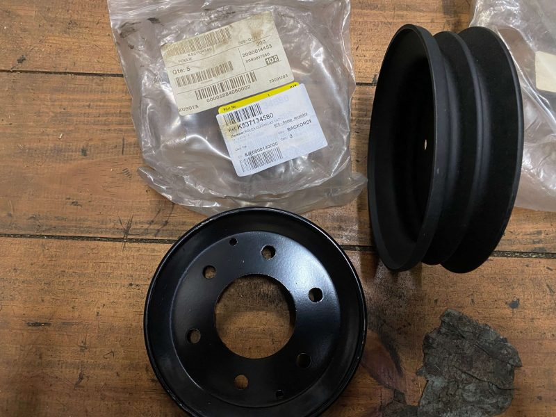 POLEA DOBLE KUBOTA ZD326, ZD1211, F3680,F3090