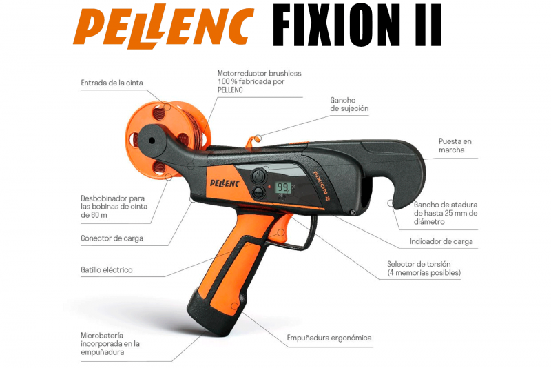 Atadora Pellenc FIXION 2 - Imagen 2