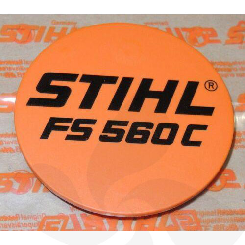 Placa identificativa desbrozadora STIHL FS560C