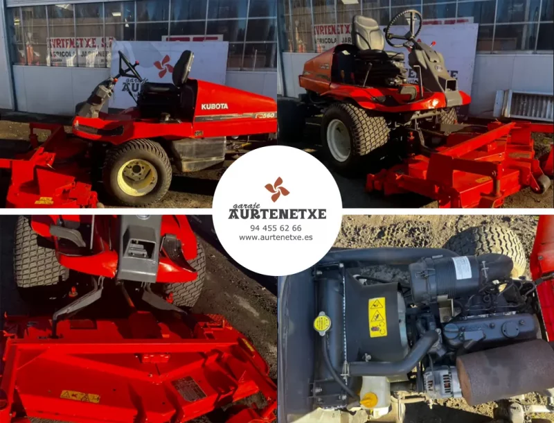 Tractor cortacésped KUBOTA F 2560 AWD - Imagen 2