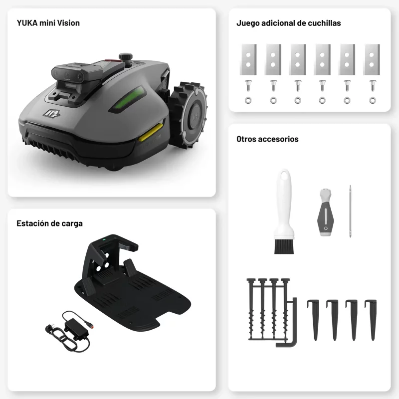 Robot cortacésped MAMMOTION Yuka mini Vision - Imagen 4